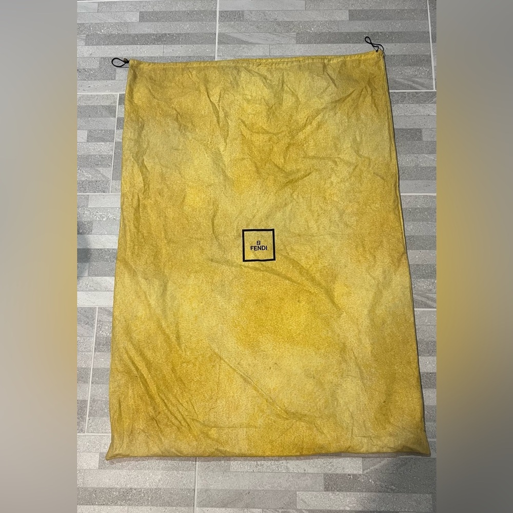 Vintage fendi extra large dustbag or luggage cover